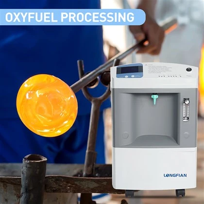 Máquina de sopro de oxigênio para vidro